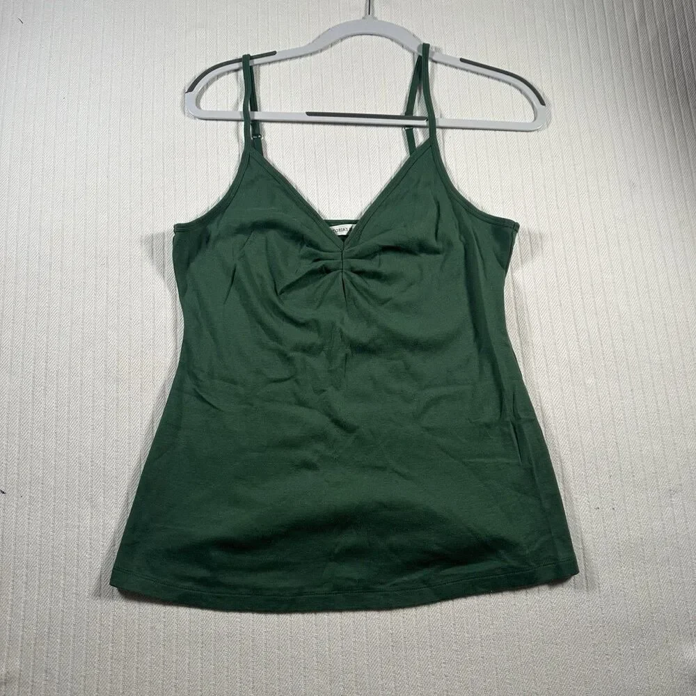 Victoria’s Secret Women’s Green Cami Tank Top Size Large Adjustable Straps
